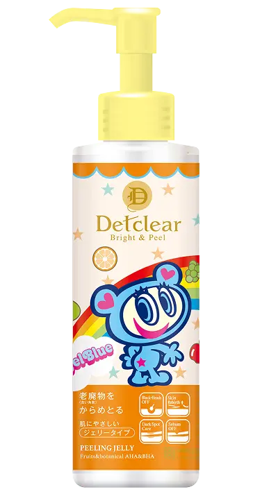 ＤＥＴクリア ブライト＆ピール ピーリングジェリー＜ミックスフルーツの香り＞エンジェルブルーデザイン