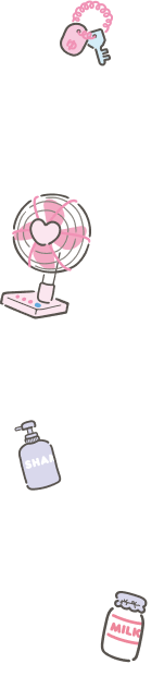 サンリオイラストの装飾