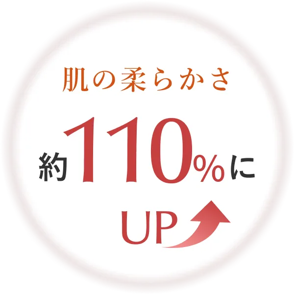 肌の柔らかさ