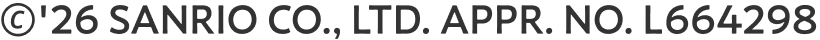 @'26 SANRIO CO.,LTD.APPR.NO.L664298